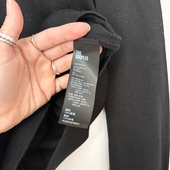 The kooples merino wool turtleneck sweater - Picture 5 of 9